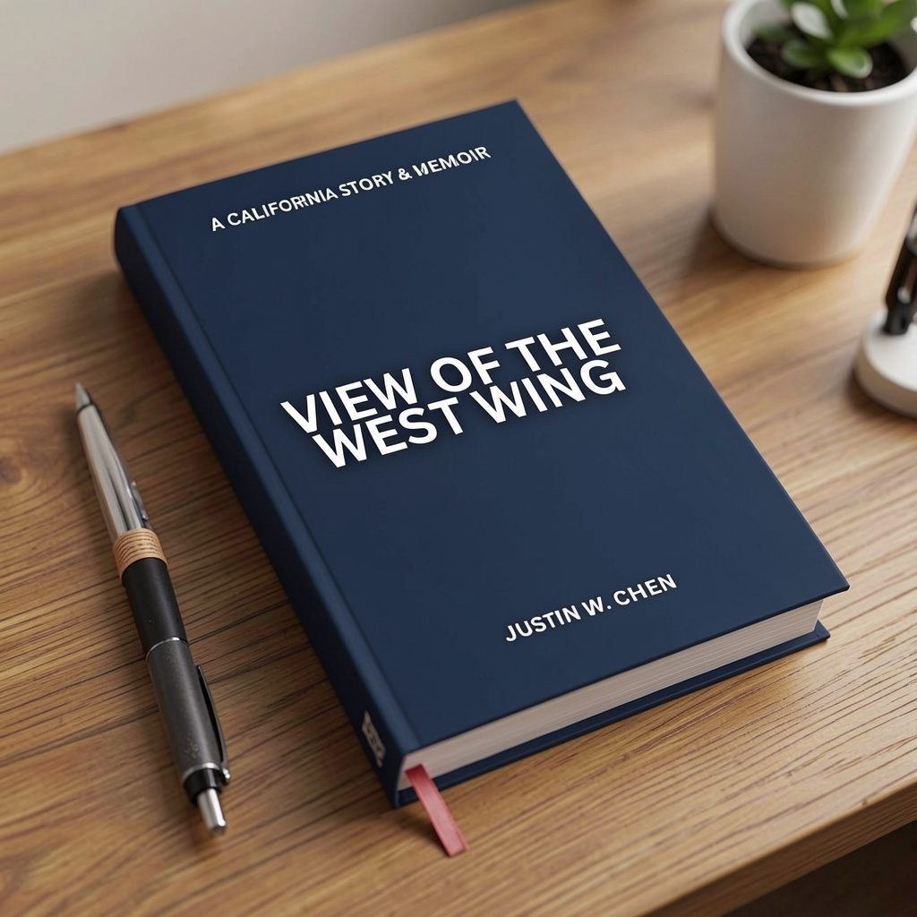 View of the West Wing book cover by Justin W. Chen.